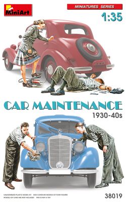 Car Maintenance 30-40s Years детальное изображение Фигуры 1/35 Фигуры