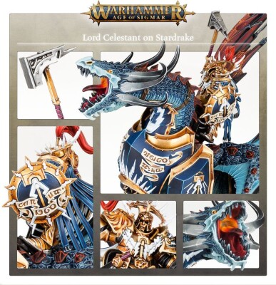 STORMCAST ETERNALS: LORD CELESTANT ON STARDRAKE детальное изображение Вечные Громовержцы Порядок