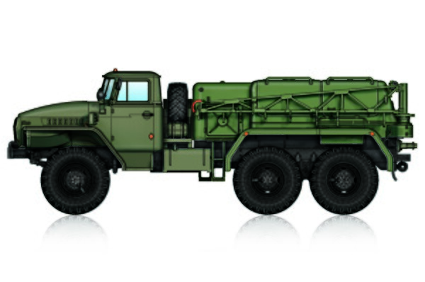 Сборная модель 1/72 Автомобиль АПА-5Д (аэродромный источник электроэнергии) ХоббиБосс 82962 детальное изображение Автомобили 1/72 Автомобили