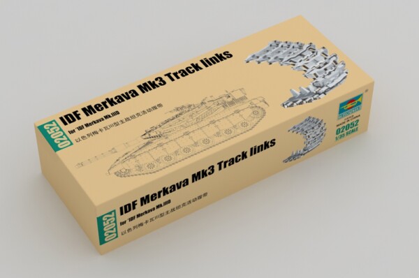 Набір траків 1/35 для Merkava Mk3 Trumpeter 02052 детальное изображение Траки Афтермаркет