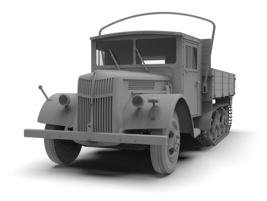 Assembled model of German car 2 SV V3000S/SS M Maultier ‘Einheit Fahrerhaus’ детальное изображение Автомобили 1/35 Автомобили