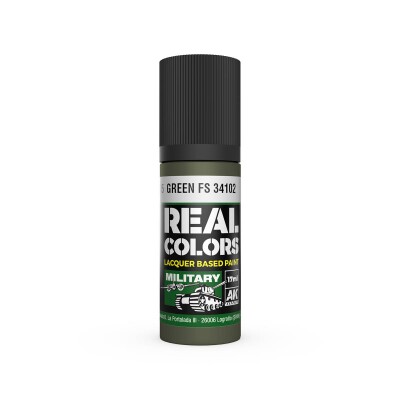 Акриловая краска на спиртовой основе Green / Зеленый FS 34102 АК-интерактив RC905 детальное изображение Real Colors Краски