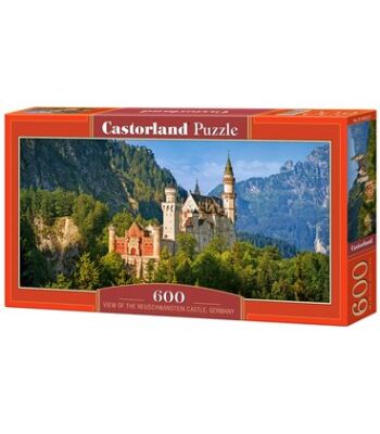 Пазл &quot;Вигляд замку Нойшванштайн, Німеччина&quot; 600 шт детальное изображение 600 элементов Пазлы