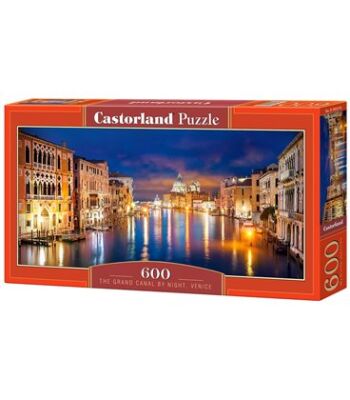 Puzzle &quot;Grand Canal at night, Venice&quot; 600 pieces детальное изображение 600 элементов Пазлы