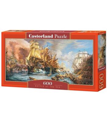 Puzzle &quot;Battle at sea&quot; 600 pieces детальное изображение 600 элементов Пазлы
