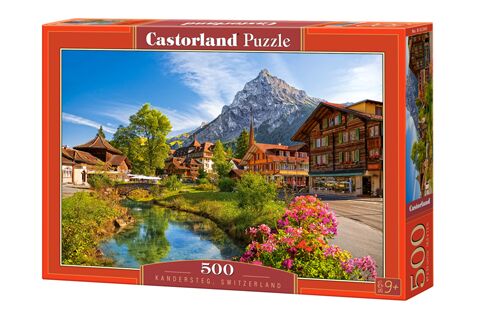 Puzzle KANDERSTEG, SWITZERLAND 500 pieces детальное изображение 500 элементов Пазлы