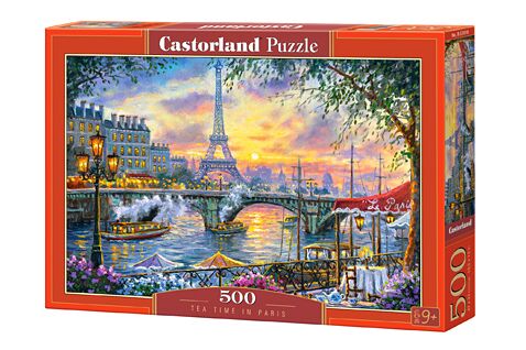 Puzzle TEA TIME IN PARIS 500 pieces детальное изображение 500 элементов Пазлы