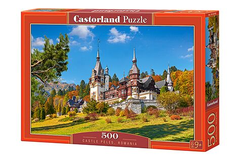Puzzle CASTLE PELES, ROMANIA 500 pieces детальное изображение 500 элементов Пазлы