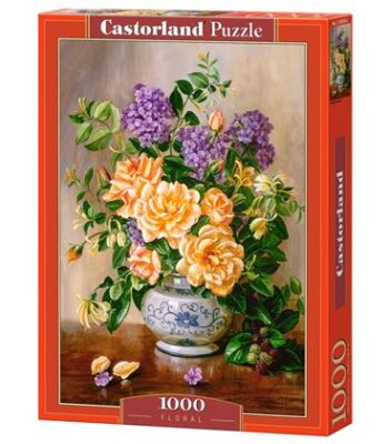Puzzle Floral 1000 pieces детальное изображение 1000 элементов Пазлы
