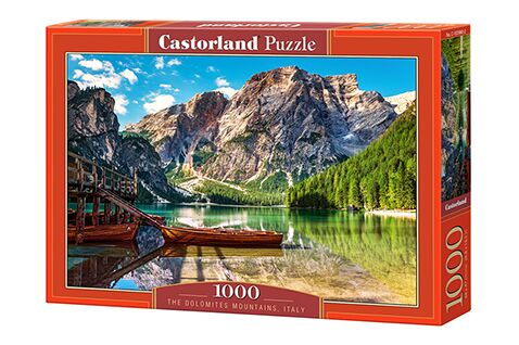 Puzzle THE DOLOMITES MOUNTAINS, ITALY 1000 pieces детальное изображение 1000 элементов Пазлы