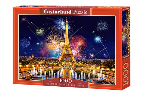 Puzzle GLAMOR OF THE NIGHT, PARIS 1000 pieces детальное изображение 1000 элементов Пазлы