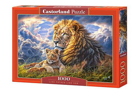 Puzzle LIKE FATHER LIKE SON 1000 pieces детальное изображение 1000 элементов Пазлы