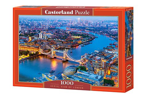 Puzzle AERIAL VIEW OF LONDON 1000 pieces детальное изображение 1000 элементов Пазлы