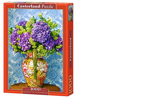 Puzzle BOUQUET OF HYDRANGEAS 1000 pieces детальное изображение 1000 элементов Пазлы