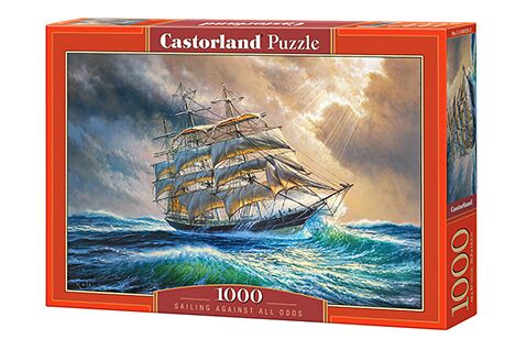 Puzzle SAILING AGAINST ALL ODDS 1000 pieces детальное изображение 1000 элементов Пазлы