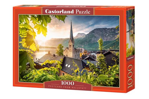 Пазл POSTCARD FROM HALLSTATT 1000 шт детальное изображение 1000 элементов Пазлы
