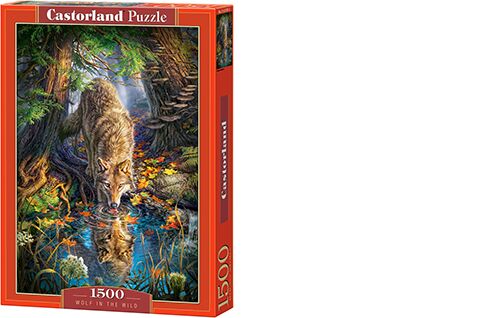 Puzzle WOLF IN THE WILD 1500 pieces детальное изображение 1500 элементов Пазлы