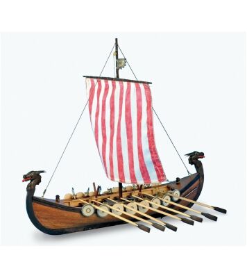 Scale Viking Wooden Ship 1/75 детальное изображение Корабли Модели из дерева