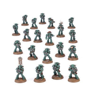 Ігровий набір Warhammer 40000 - HORUS HERESY: LEGIONES ASTARTES - MKIV TACTICAL SQUAD детальное изображение Ересь Хоруса WARHAMMER 40,000