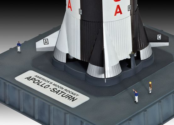 Apollo Saturn V детальное изображение Космос 