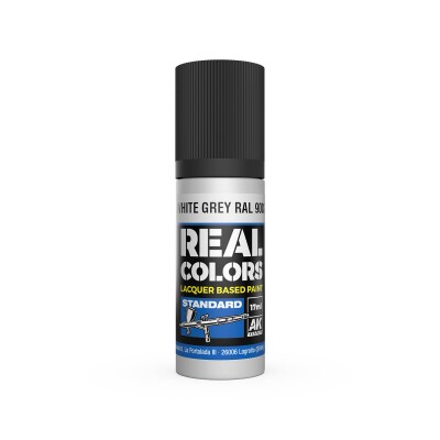 Акриловая краска на спиртовой основе White Grey / Бело-серый RAL 9002 АК-интерактив RC809 детальное изображение Real Colors Краски