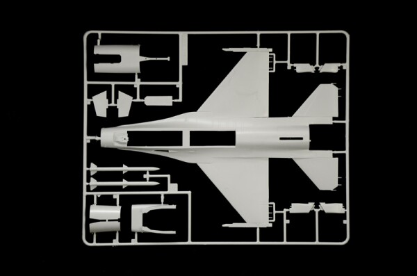 Сборная модель 1/48 самолет F-16 A Fighting Falcon Италери 2786 детальное изображение Самолеты 1/48 Самолеты