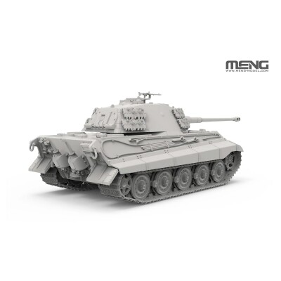 Збірна модель 1/72 Німецький танк Sd.Kfz.182 King Tiger (Porsche Turret) Meng 72-010 детальное изображение Бронетехника 1/72 Бронетехника