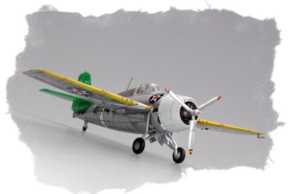 Сборная модель 1/72  Американский истребитель F4F-3  &quot;Wildcat&quot; ХоббиБосс 80219 детальное изображение Самолеты 1/72 Самолеты