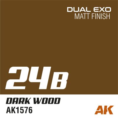 Dual exo 24b – dark wood 60ml детальное изображение AK Dual EXO Краски