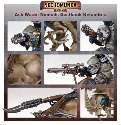 NECROMUNDA: ASH WASTE NOMADS DUSTBACK HELAMITES детальное изображение WARHAMMER 40,000 