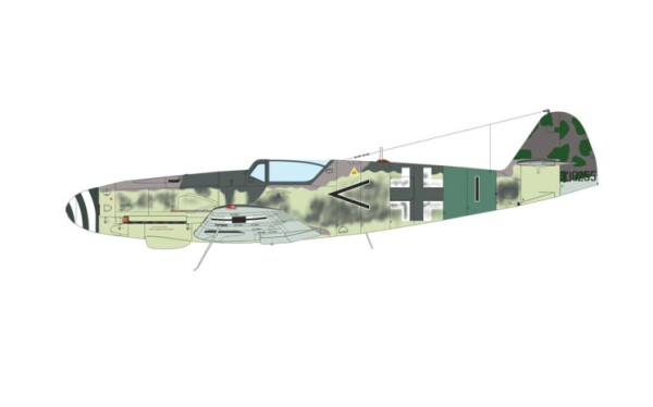 Збірна модель 1/48 Літак Messerschmitt Bf 109K-4 Eduard 84197 детальное изображение Самолеты 1/48 Самолеты