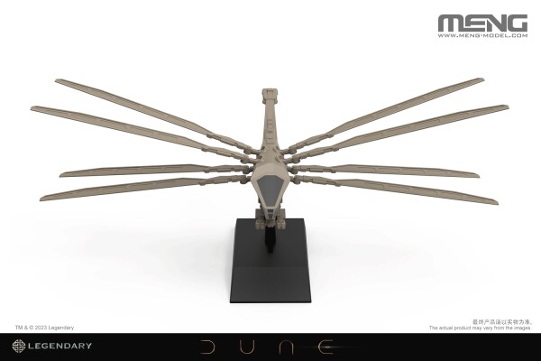 Збірна модель Dune Atreides Ornithopter Meng MMS011 детальное изображение Фантастика Космос