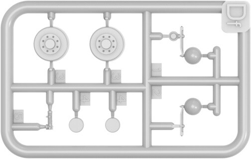 Сборная модель 1/35 Наземный универсальный трактор Standard N «Зеленый», модификация 1940-41 гг детальное изображение Автомобили 1/35 Автомобили