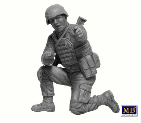 Сборная модель 1/35 фигуры Украинский противотанковый расчет «Джавелин» MasterBox35229 детальное изображение Фигуры 1/35 Фигуры
