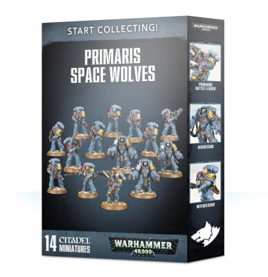 START COLLECTING! PRIMARIS SPACE WOLVES детальное изображение Космические Волки Космические Десантники