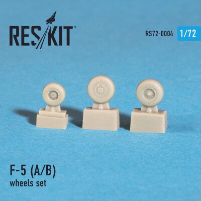 F-5 (A/B) wheels set (1/72) детальное изображение Смоляные колёса Афтермаркет
