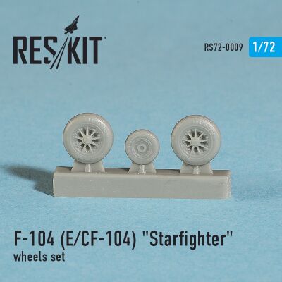 F-104 (E) CF-104 &quot;Starfighter&quot; wheels set (1/72) детальное изображение Смоляные колёса Афтермаркет