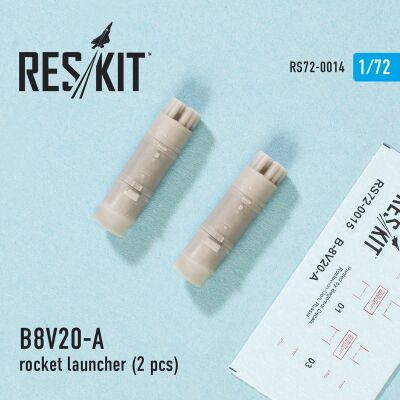 B8V20-А rocket launcher (2 pcs) (1/72) детальное изображение Наборы деталировки Афтермаркет