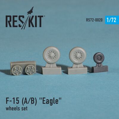F-15 (A/B) &quot;Eagle&quot; wheels set (1/72) детальное изображение Смоляные колёса Афтермаркет