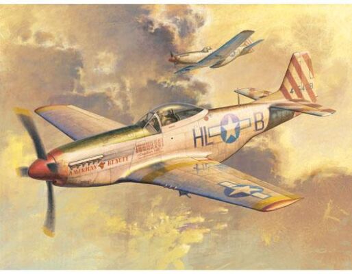 Збірна модель літака P-51D Mustang детальное изображение Самолеты 1/32 Самолеты