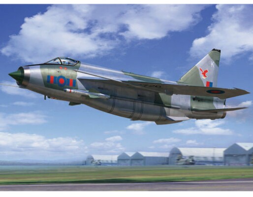 Збірна модель 1/32 Англійський реактивний винищувач Electric Lightning F.2A/F.6 Trumpeter 02281 детальное изображение Самолеты 1/32 Самолеты
