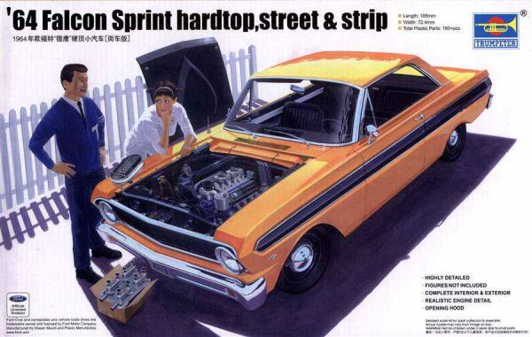 64 Sprint hardtop,[street &amp; strip] детальное изображение Автомобили 1/25 Автомобили