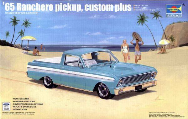 Ranchero pickup, custom plus детальное изображение Автомобили 1/25 Автомобили