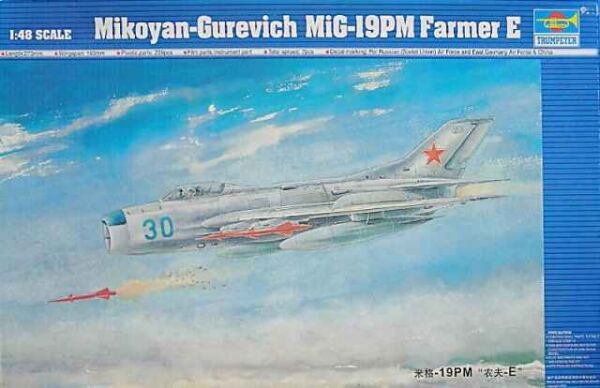 Scale mode 1/48l MiG-19PM  Farmer E Trumpeter 02804 детальное изображение Самолеты 1/48 Самолеты