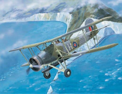 Збірна модель 1/32 Британський торпедоносец «Свордфіш» Мк.I Trumpeter 03207 детальное изображение Самолеты 1/32 Самолеты
