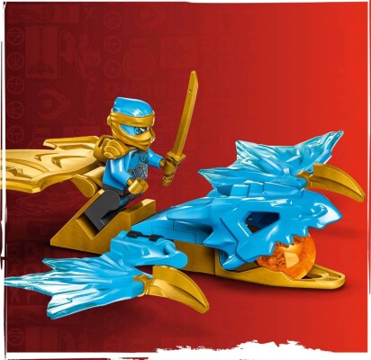 Конструктор LEGO NINJAGO Атака повсталого дракона Нії 71802 детальное изображение NINJAGO Lego