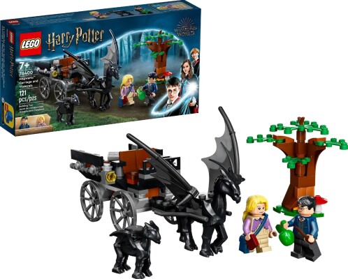 Конструктор LEGO Harry Potter Карета и фестралы Хогвартса 76400 детальное изображение Harry Potter Lego