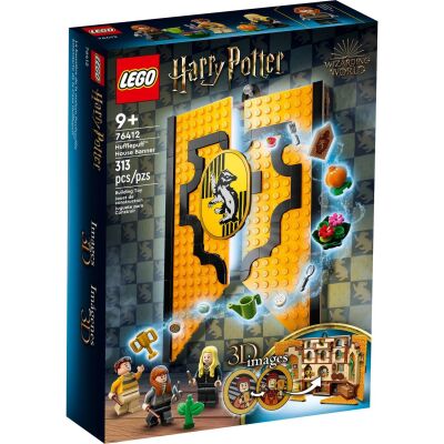 LEGO Harry Potter Hufflepuff house Flag 76412 детальное изображение Harry Potter Lego