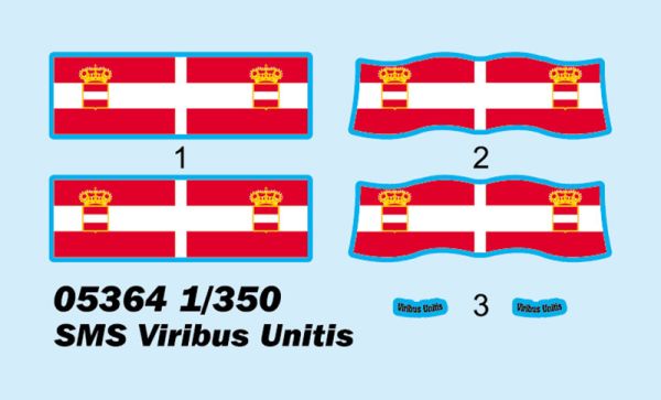 SMS Viribus Unitis детальное изображение Флот 1/350 Флот