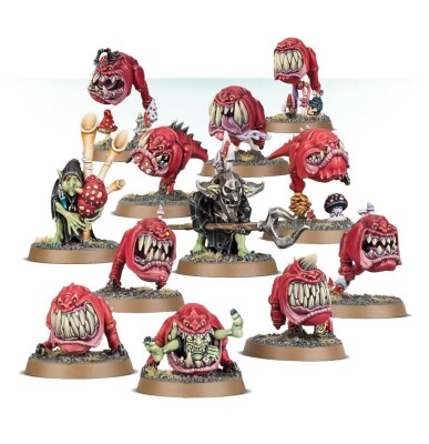 GLOOMSPITE GITZ: SQUIG HERD детальное изображение Мракобесные Гоблины Разрушение